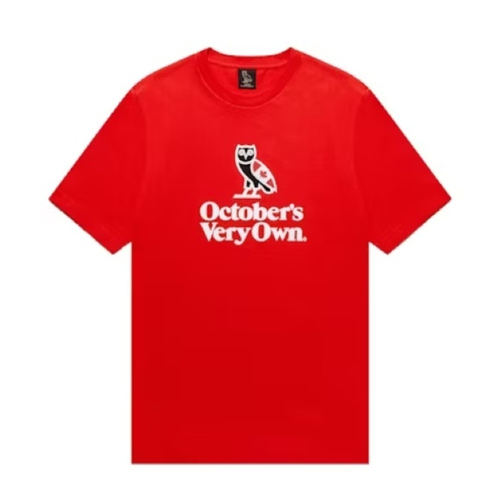 OVO Canada Men’s Red T-Shirt Size XXL